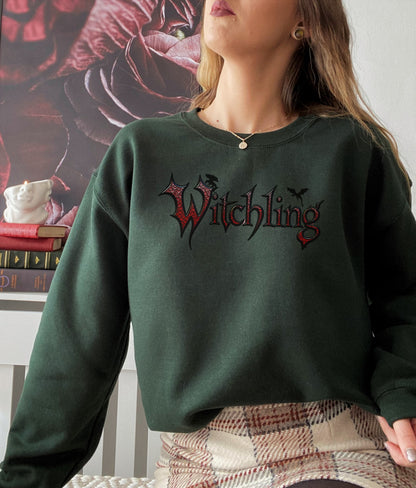 🧙‍♀️ Witchling Graphic Sweatshirt | Throne of Glass-Inspired