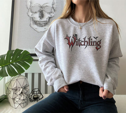 🧙‍♀️ Witchling Graphic Sweatshirt | Throne of Glass-Inspired