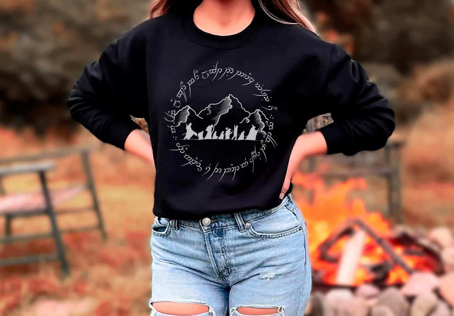 🧙‍♂️ Lord of the Rings Fellowship Sweatshirt