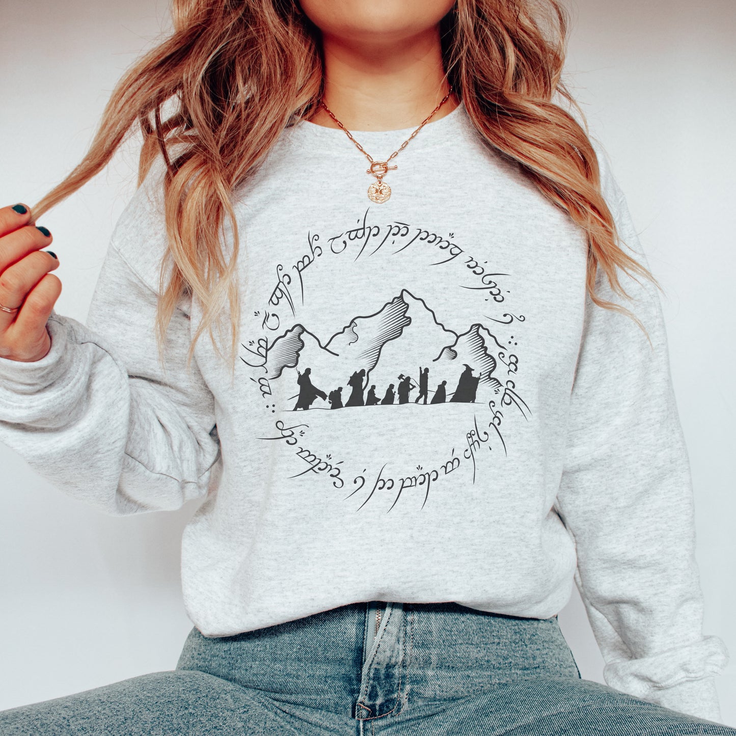 🧙‍♂️ Lord of the Rings Fellowship Sweatshirt