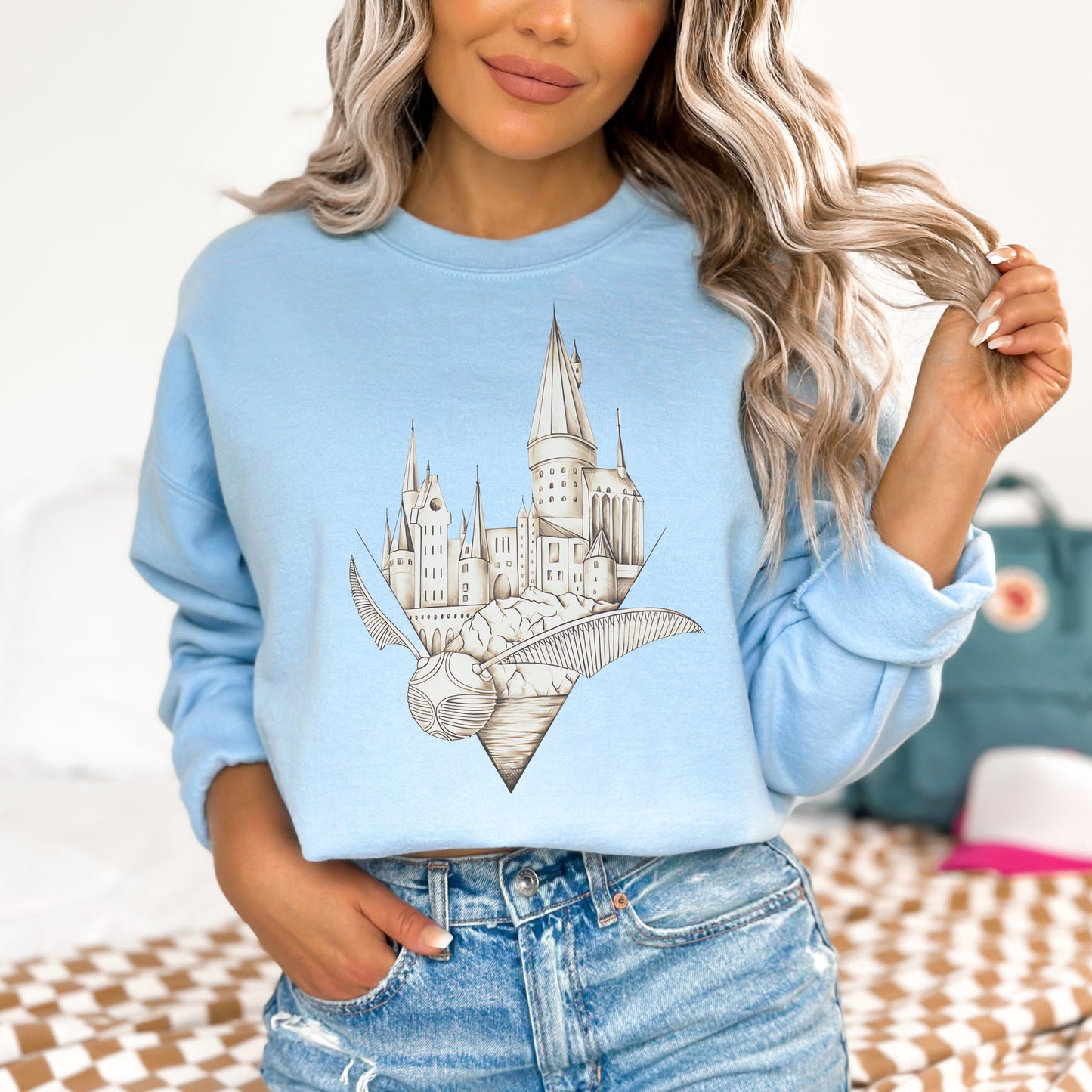 🧙‍♂️ Magical World Wizard Castle Sweatshirt 🏰✨