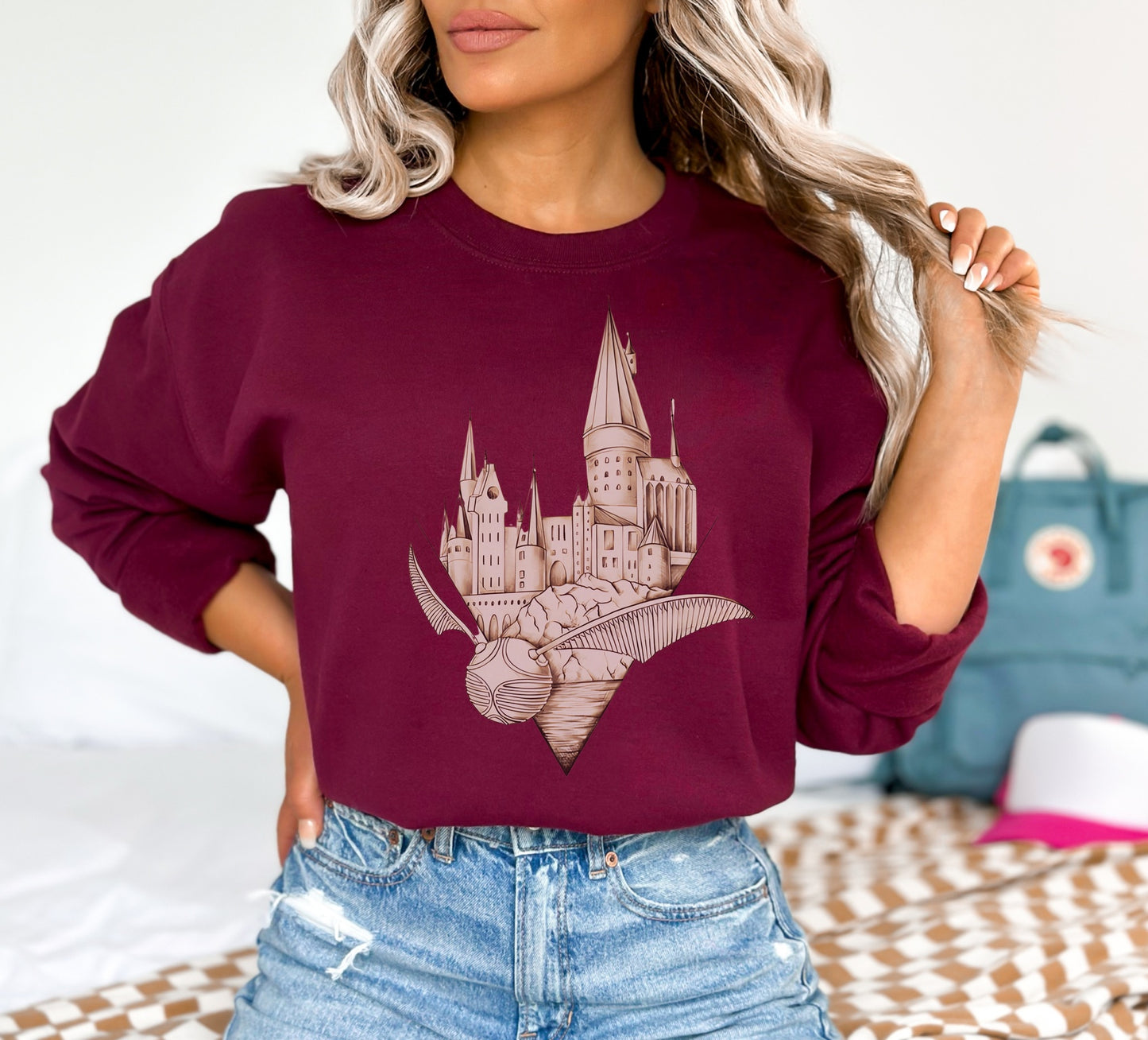 🧙‍♂️ Magical World Wizard Castle Sweatshirt 🏰✨