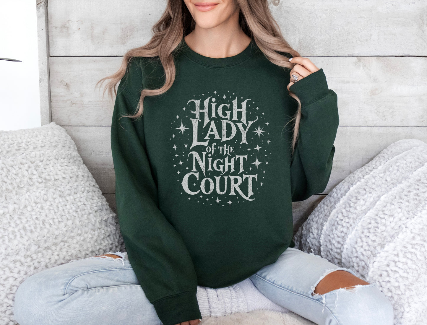 🌙 High Lady of the Night Court Sweatshirt