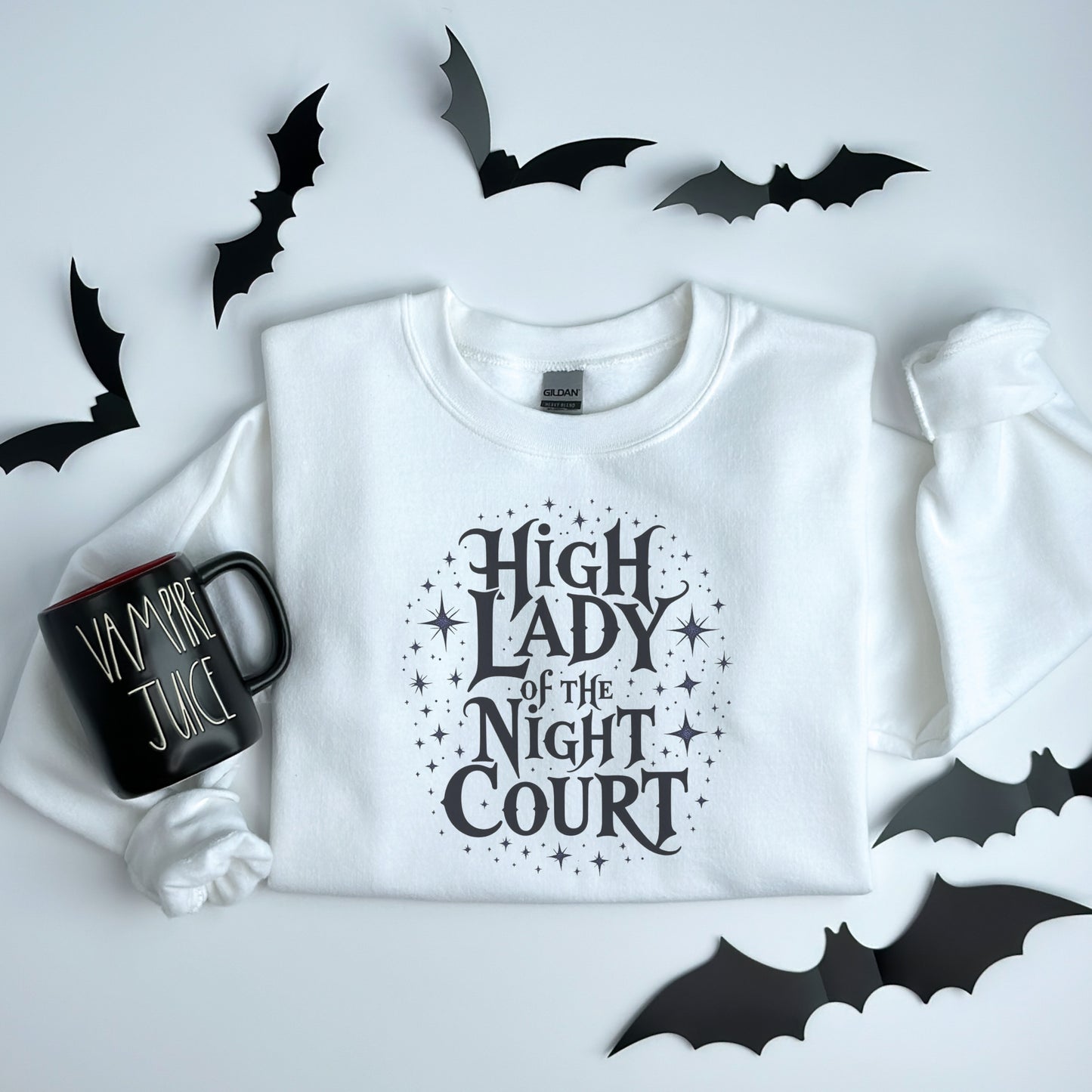 🌙 High Lady of the Night Court Sweatshirt