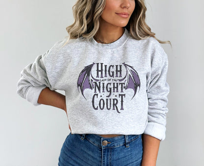 🦇 High Lady of the Night Court Sweatshirt