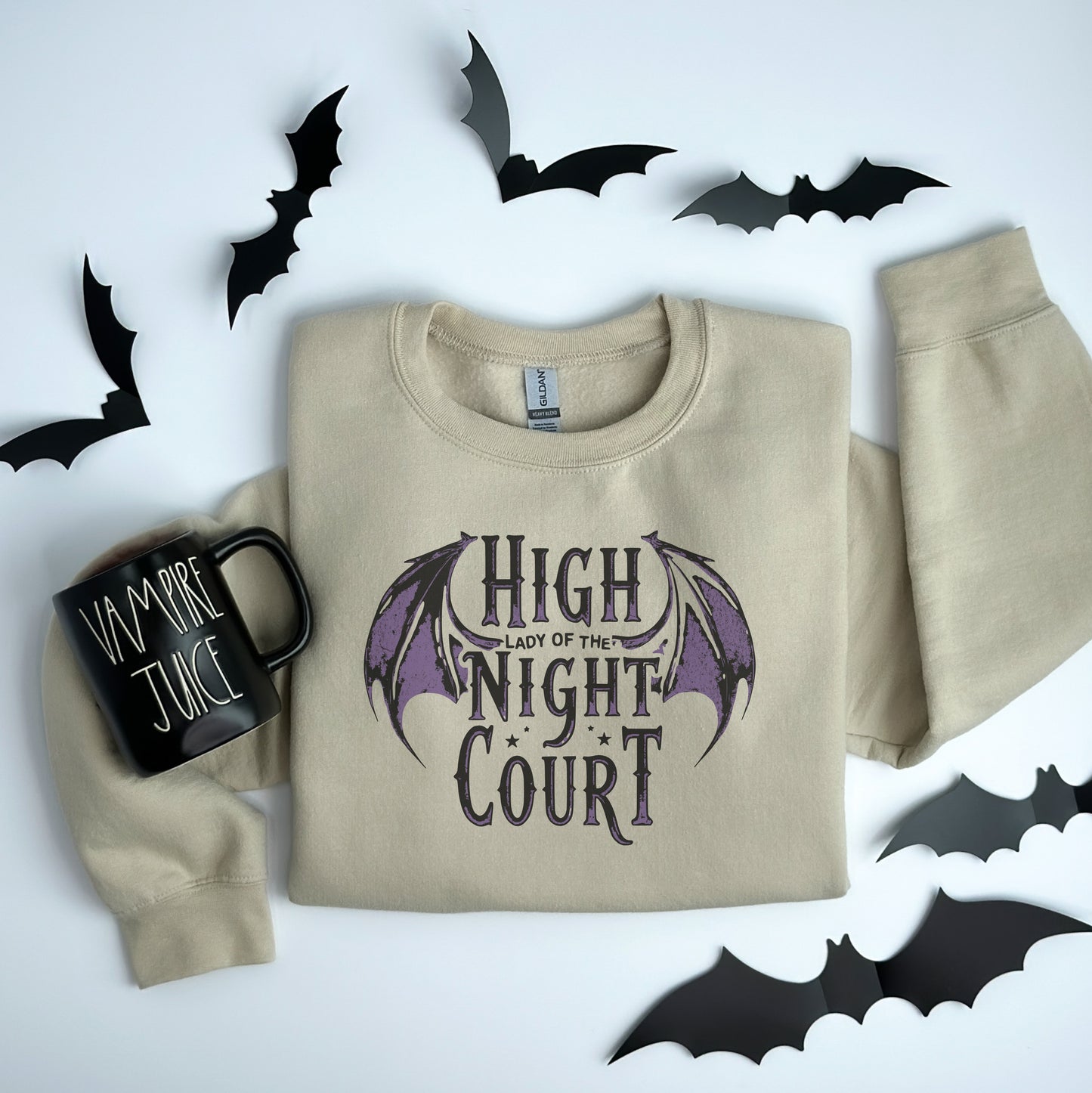 🦇 High Lady of the Night Court Sweatshirt