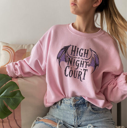 🦇 High Lady of the Night Court Sweatshirt