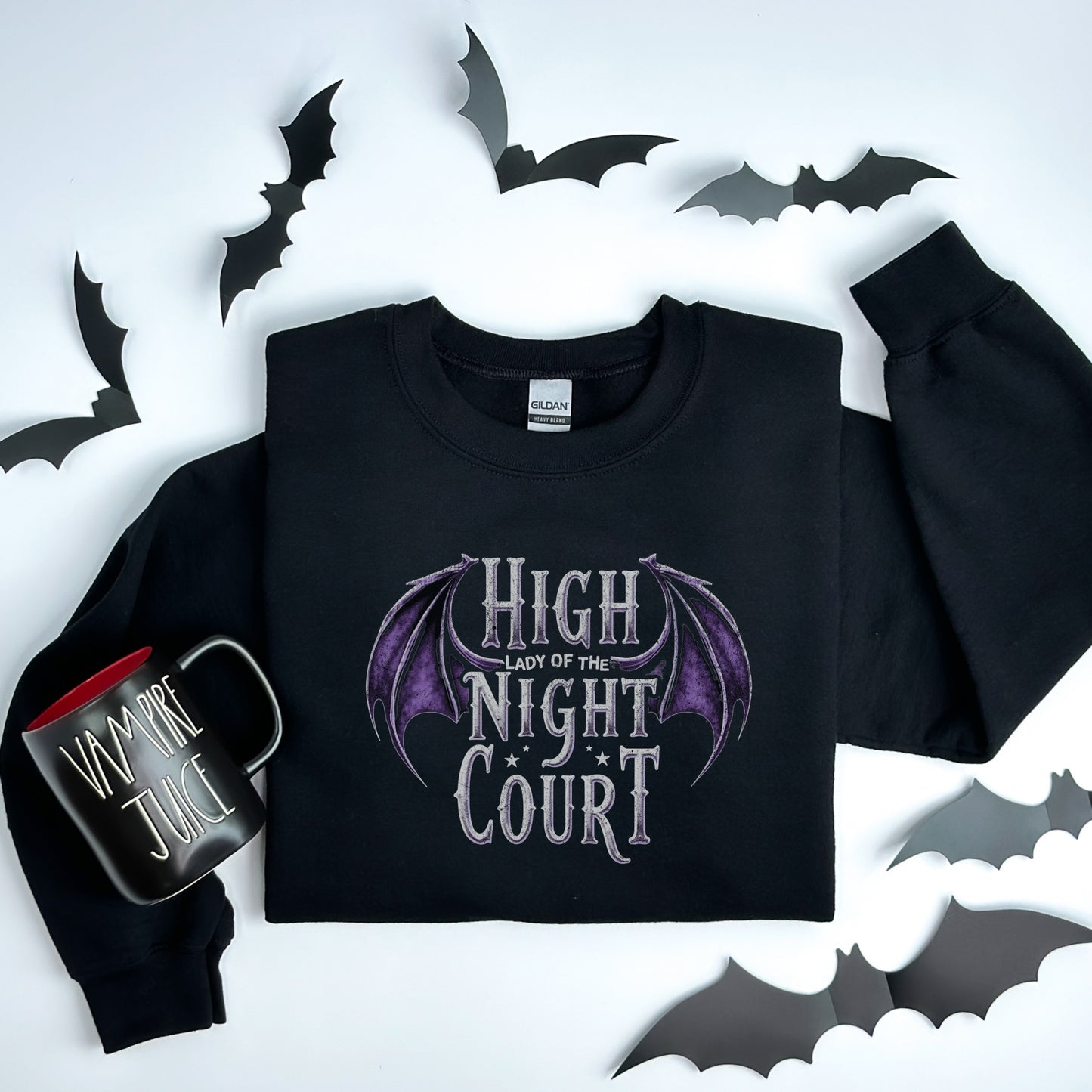 🦇 High Lady of the Night Court Sweatshirt