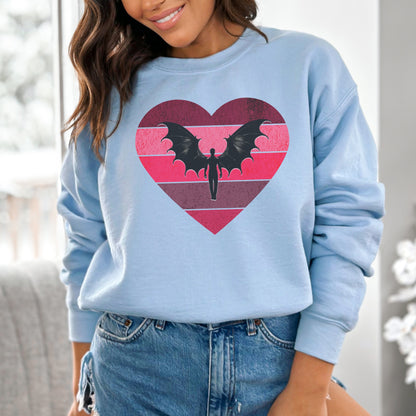 🦇 Bat Boys Valentine's Day Sweatshirt 💖