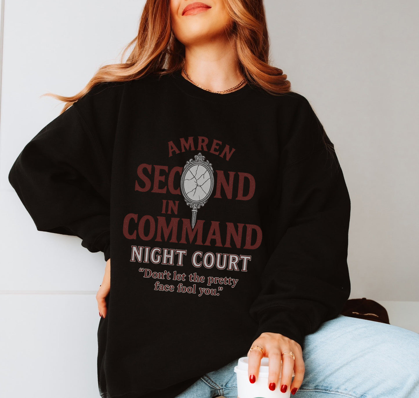 ACOTAR Amren Night Court Crewneck