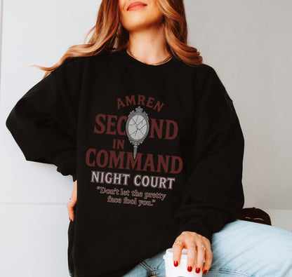 ACOTAR Amren Night Court Crewneck