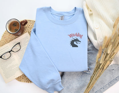 🖤 Witchling Embroidered Sweatshirt