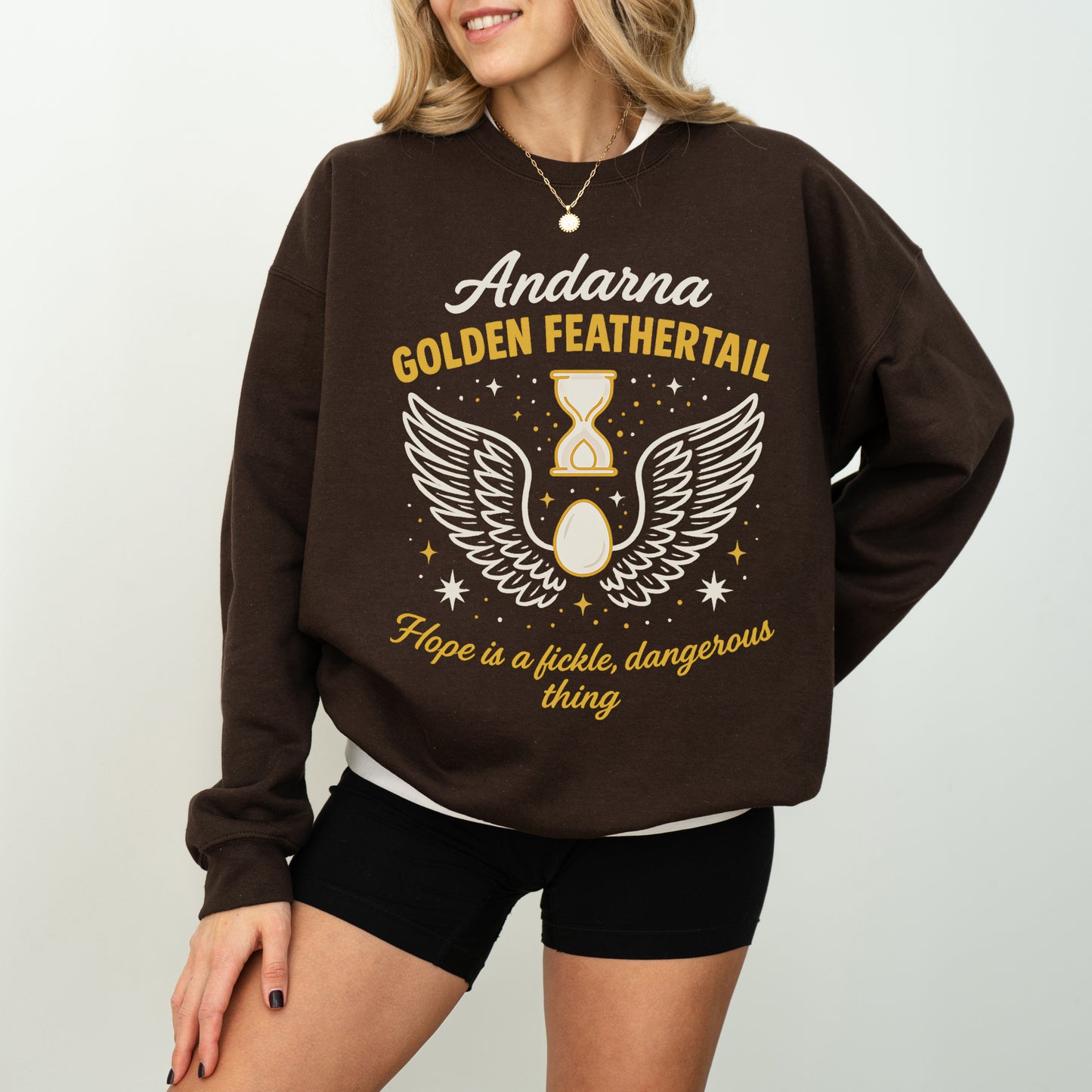 Andarna Golden Feathertail Sweatshirt