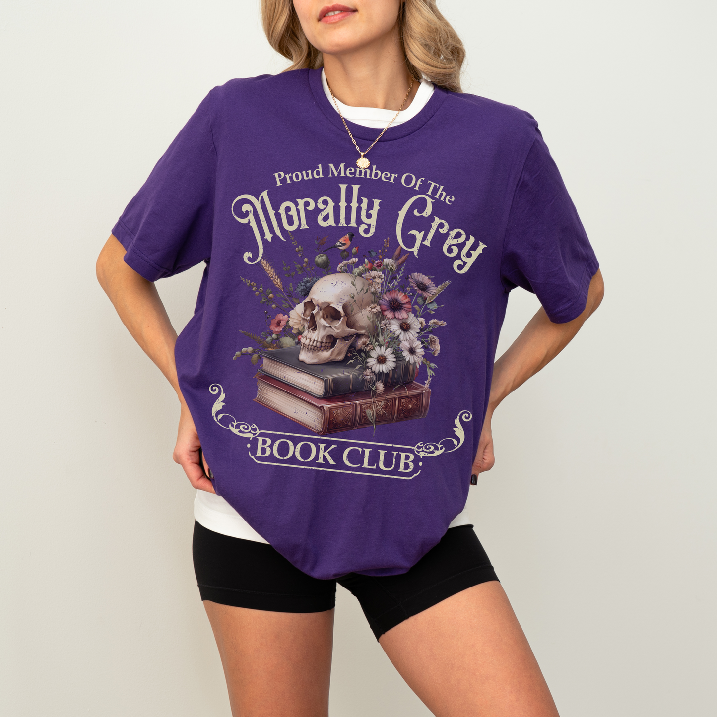 Morally Grey Book Club Tee