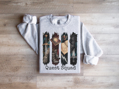 ⚔️ Quest Squad Sweatshirt