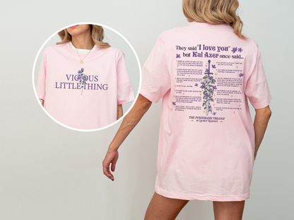 Vicious Little Thing Quote Tee