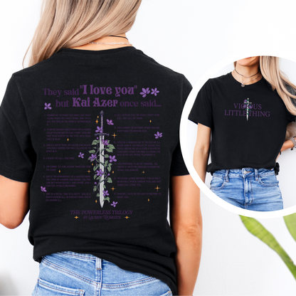 Vicious Little Thing Quote Tee