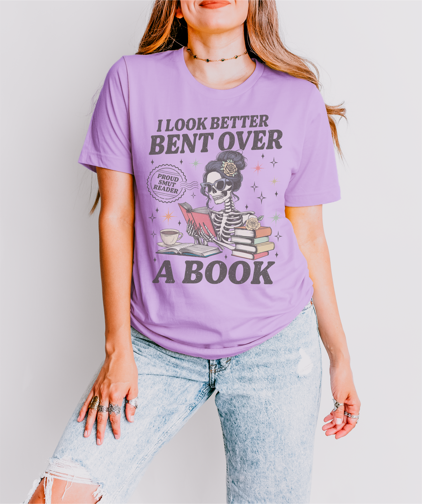 Smut Reader Skeleton Tee