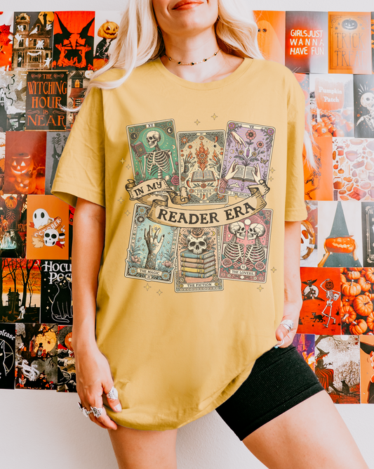 Halloween Tarot Book Club Tee