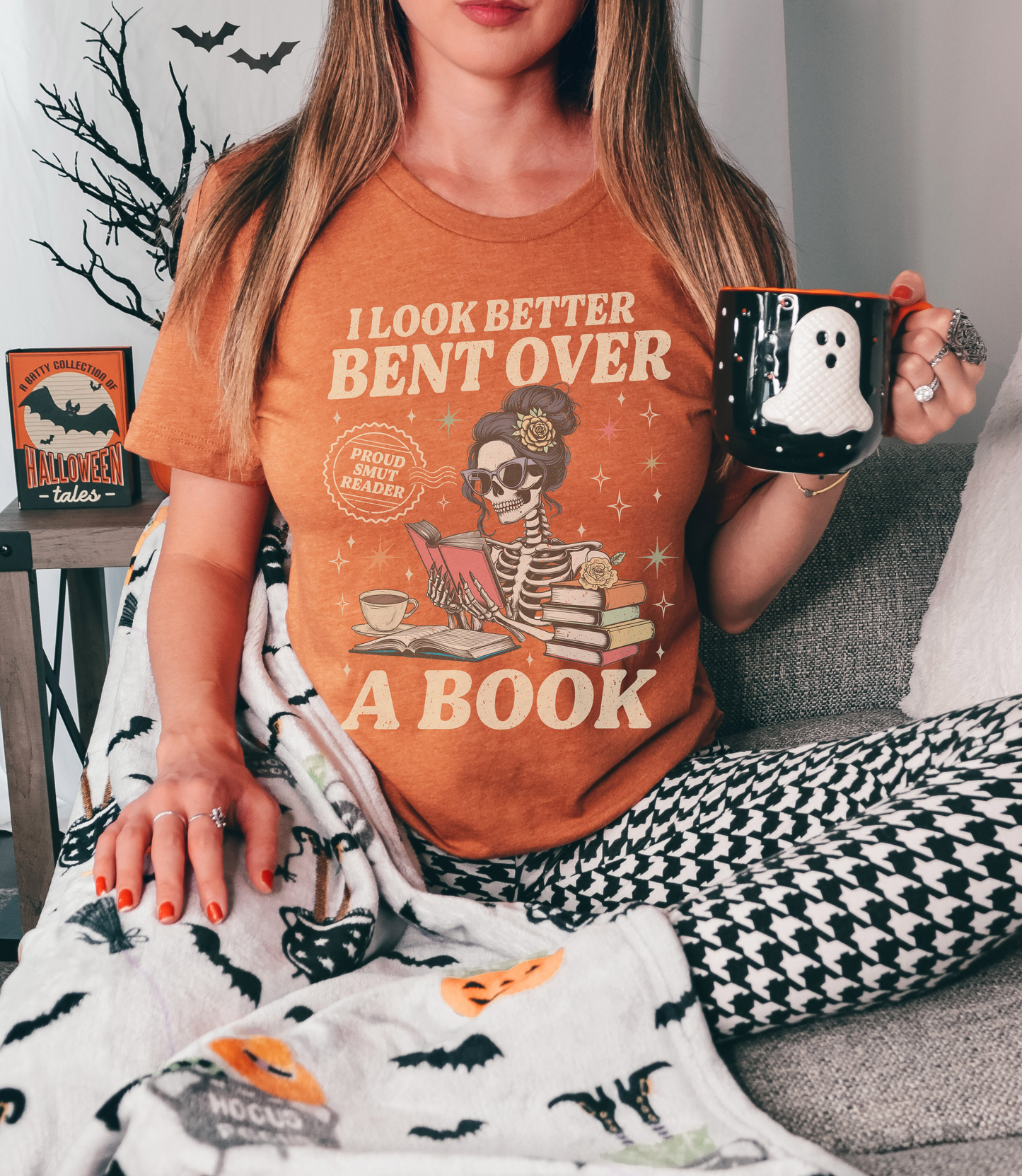 Smut Reader Skeleton Tee