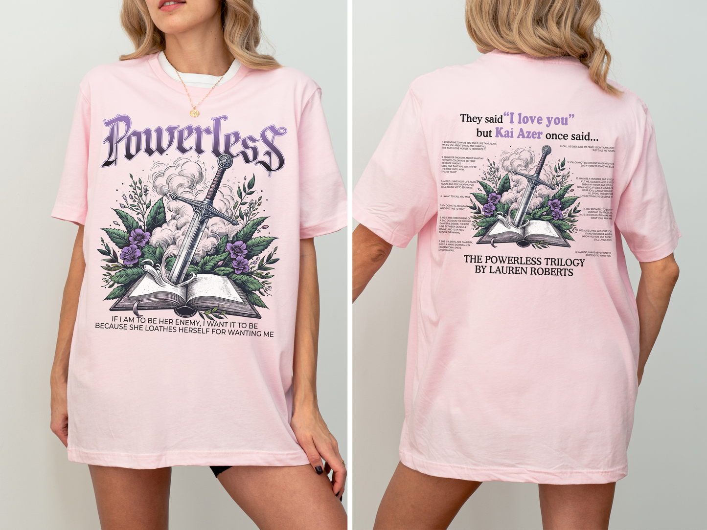 Powerless Romantasy Tee