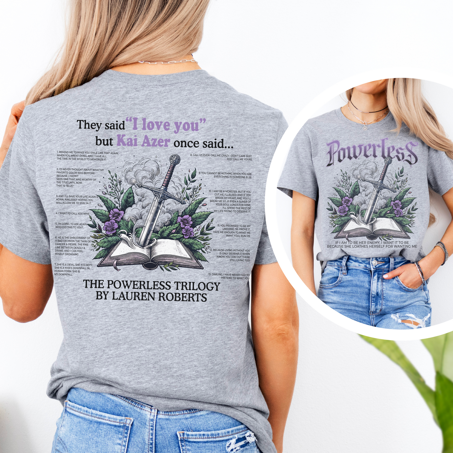 Powerless Romantasy Tee