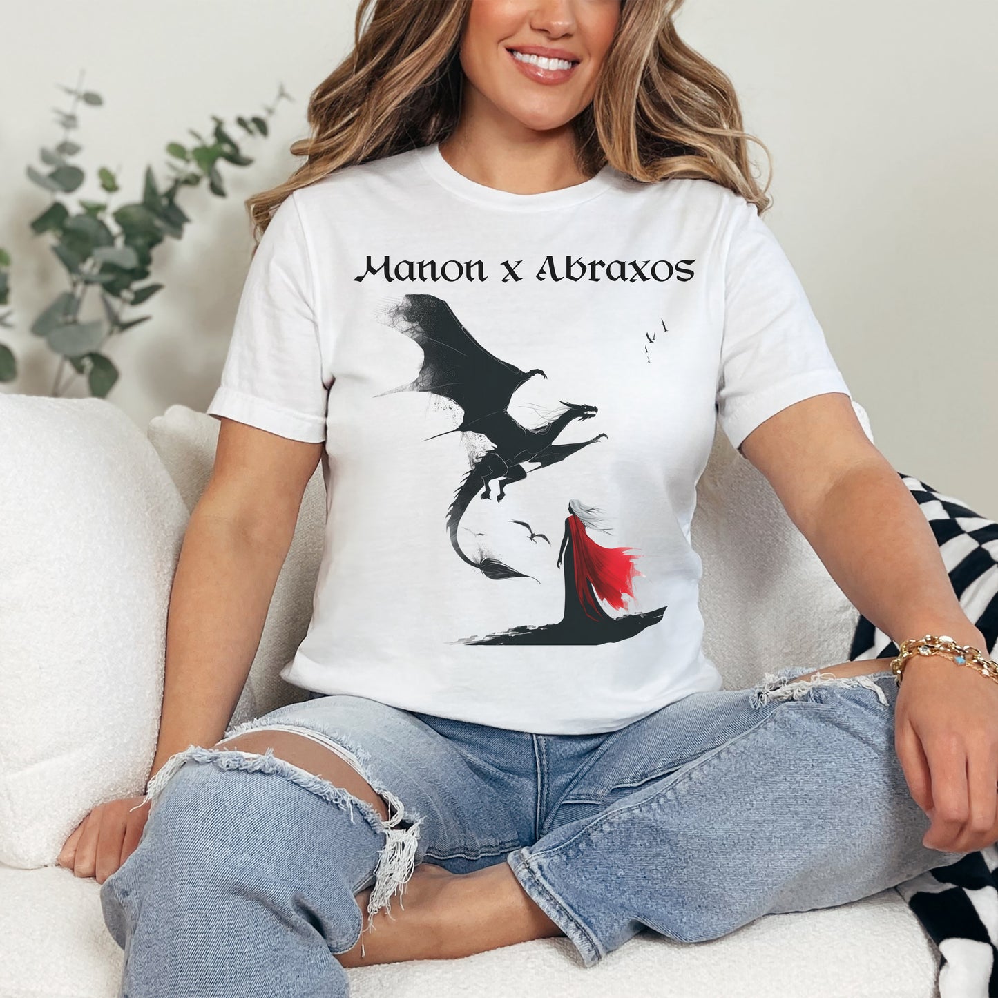 🐉 "Manon x Abraxos" Epic Fantasy Tee 🐉