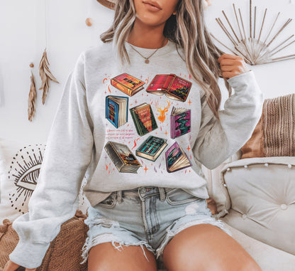 Sarah J. Maas Book Series Sweatshirt