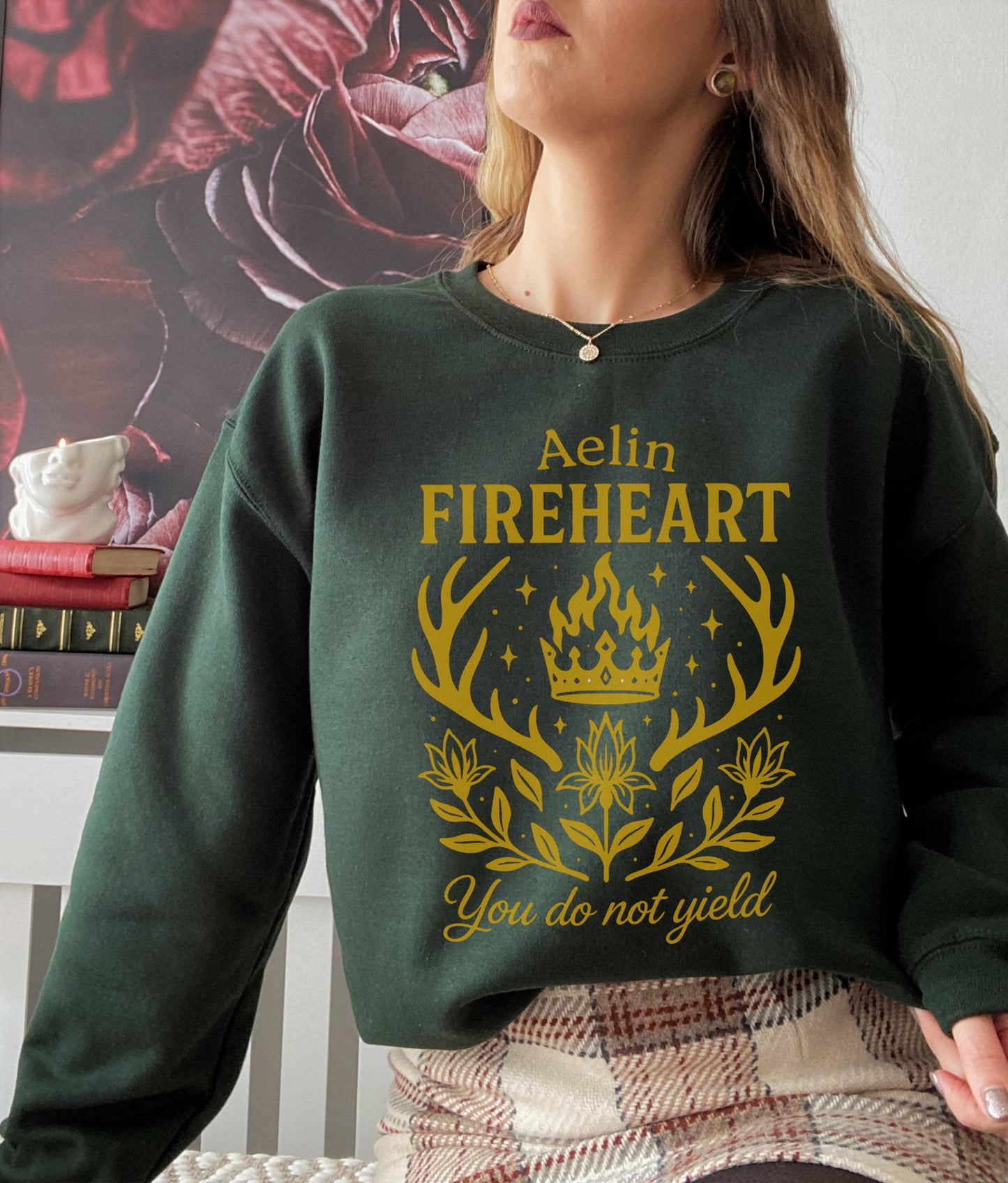 Fireheart Throne of Glass Sweater