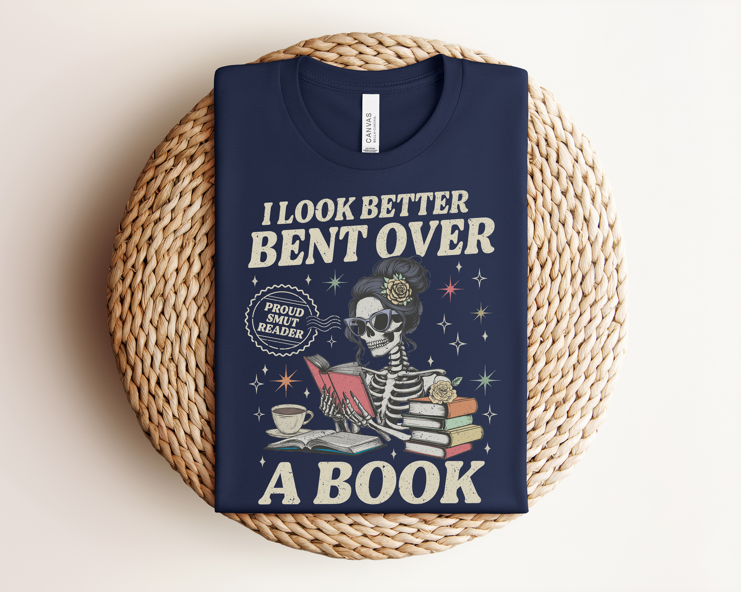 Smut Reader Skeleton Tee