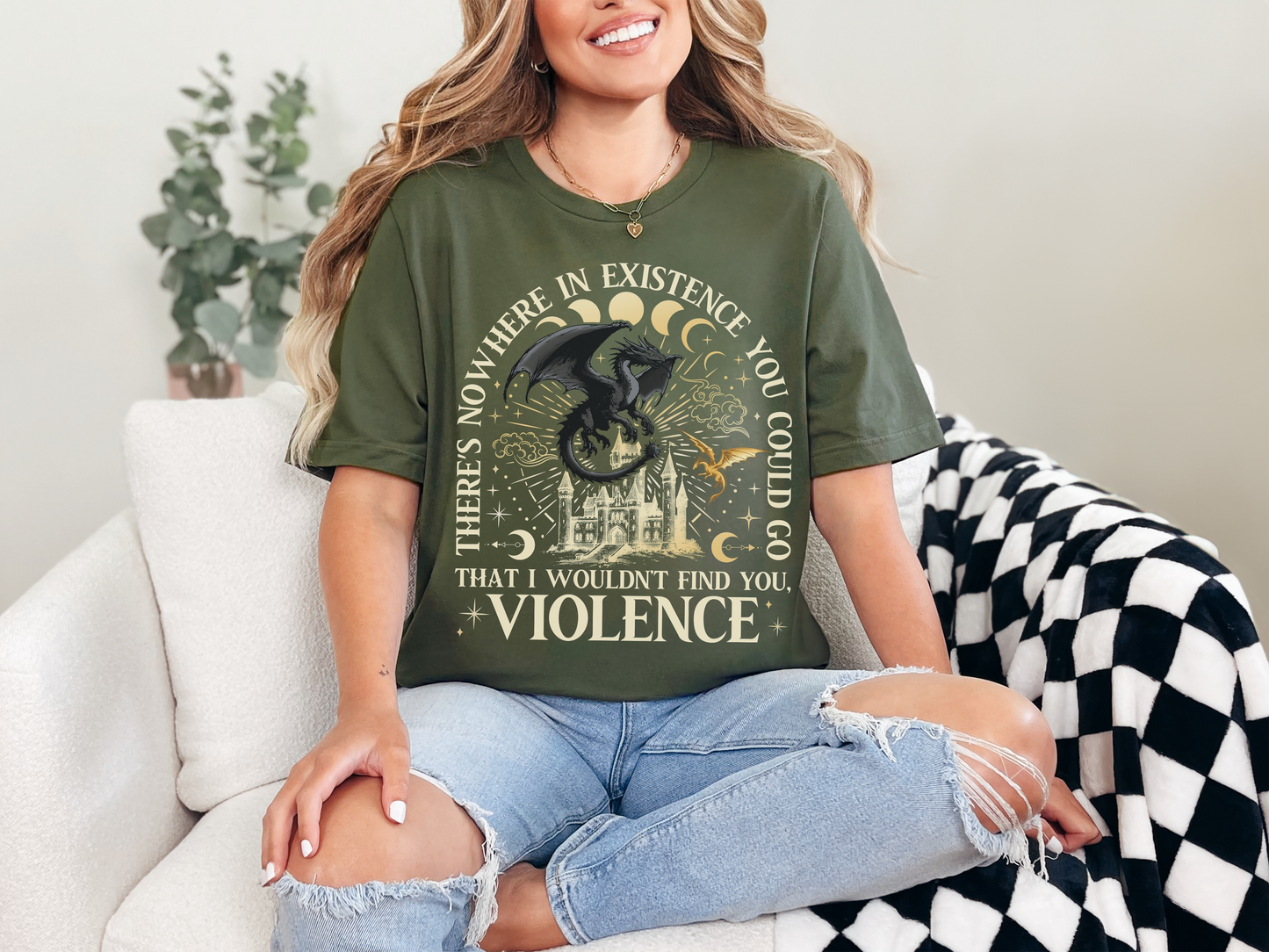Violence Dragon Rider Tee