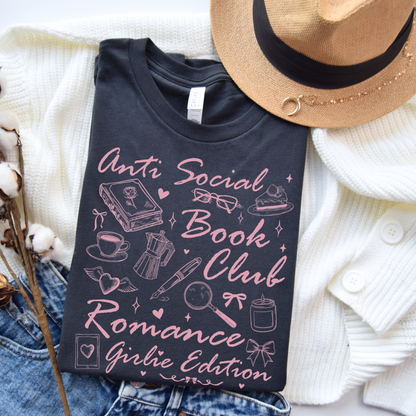 Anti-Social Book Club Tee