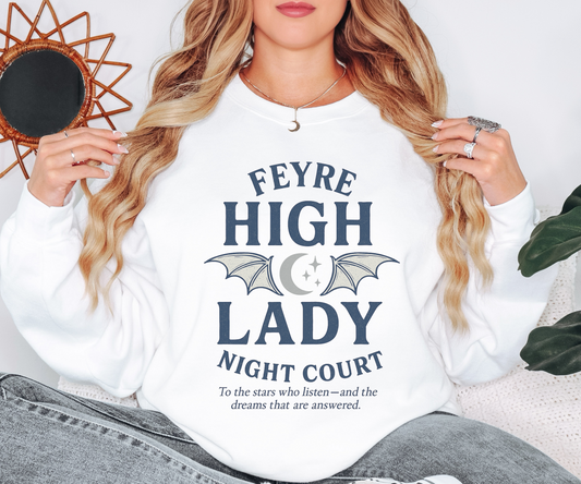 Feyre High Lady Night Court Sweatshirt