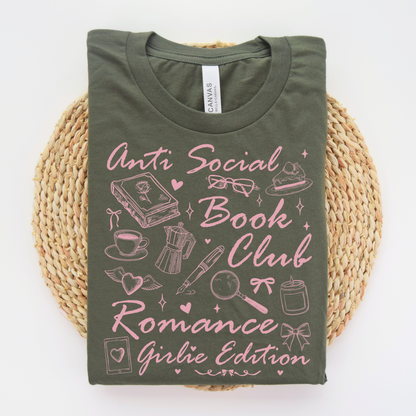 Anti-Social Book Club Tee