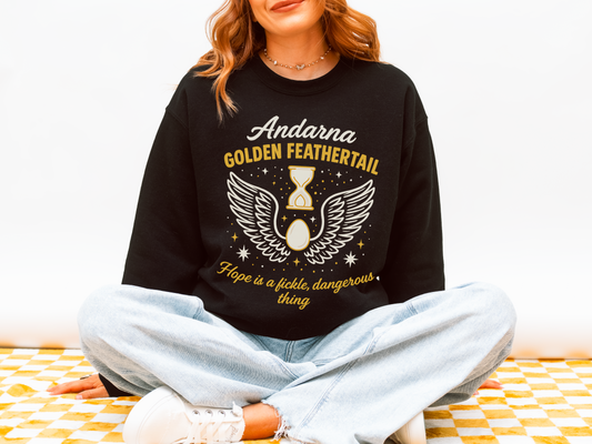 Andarna Golden Feathertail Sweatshirt
