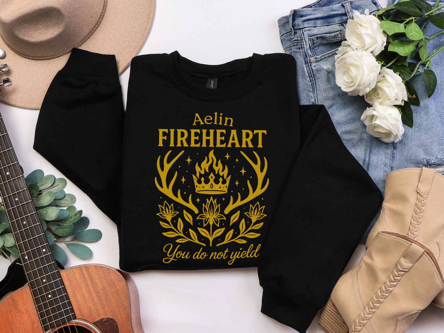 Fireheart Throne of Glass Sweater