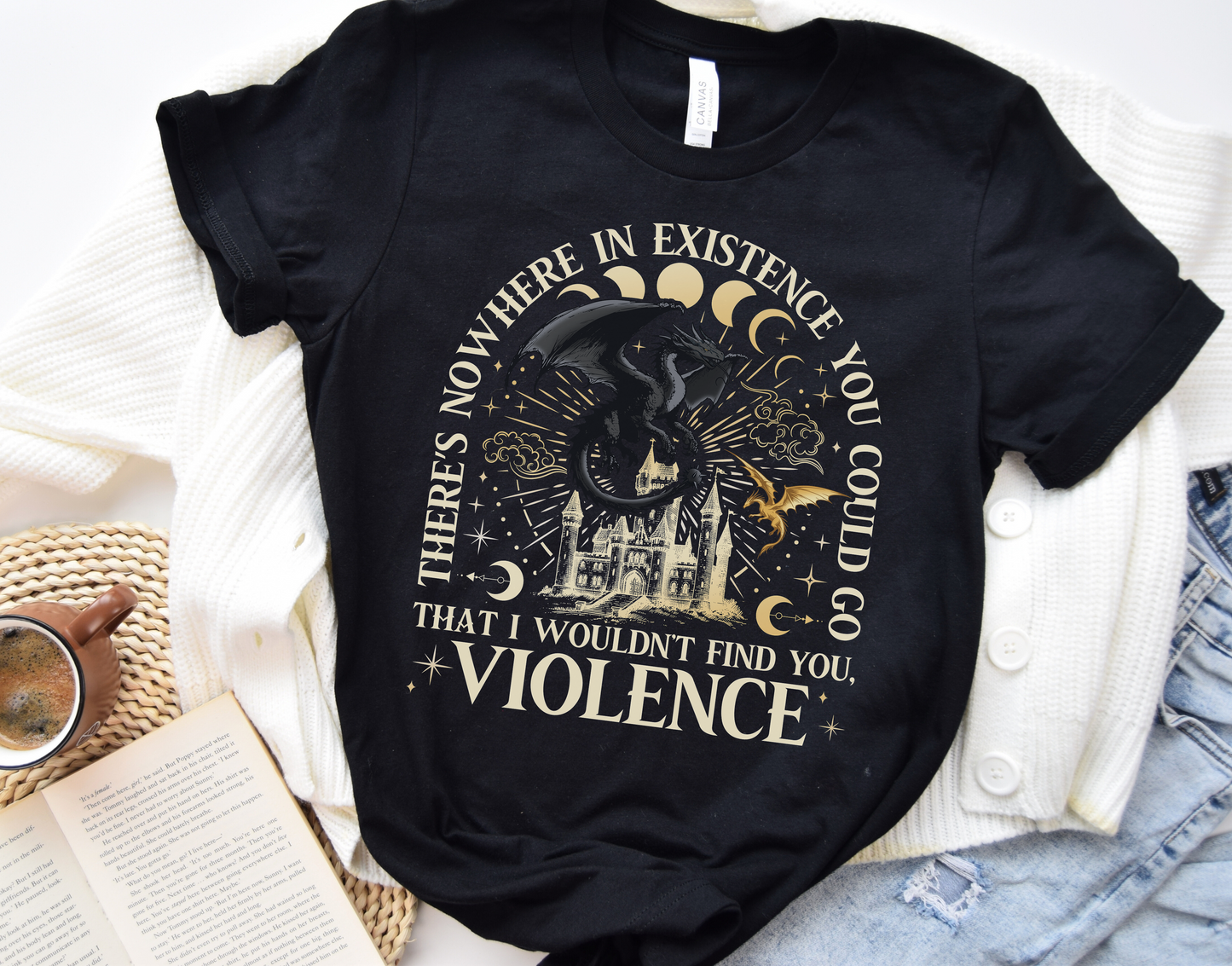 Violence Dragon Rider Tee