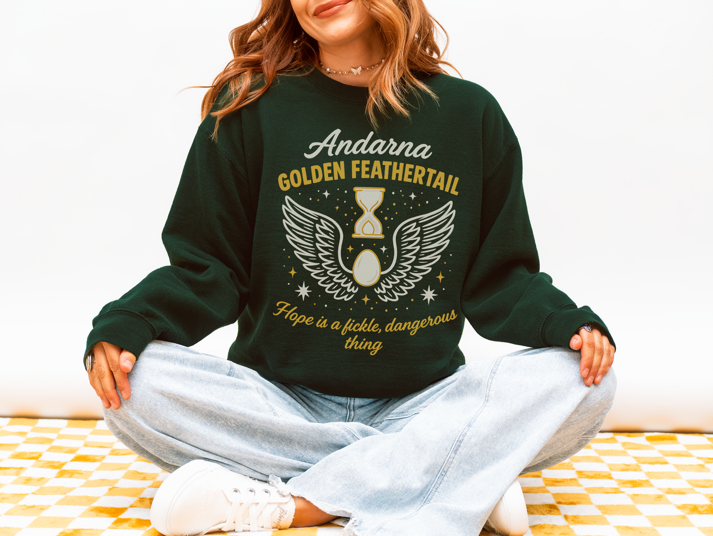 Andarna Golden Feathertail Sweatshirt