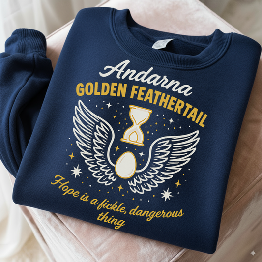 Andarna Golden Feathertail Sweatshirt