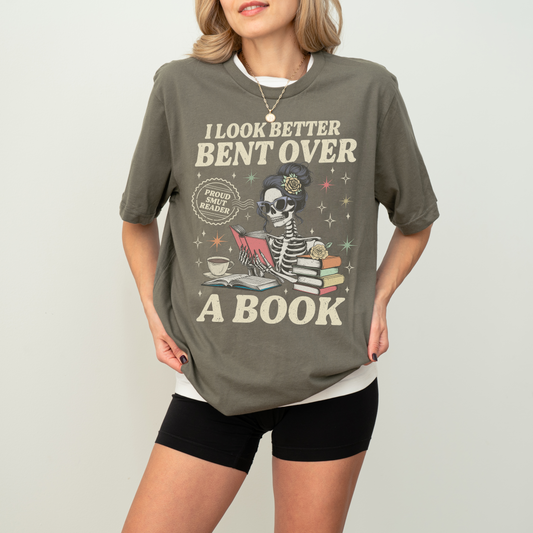 Smut Reader Skeleton Tee