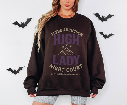 ACOTAR High Lady Cozy Sweatshirt