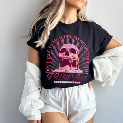 Overstimulated & Unbothered Tee