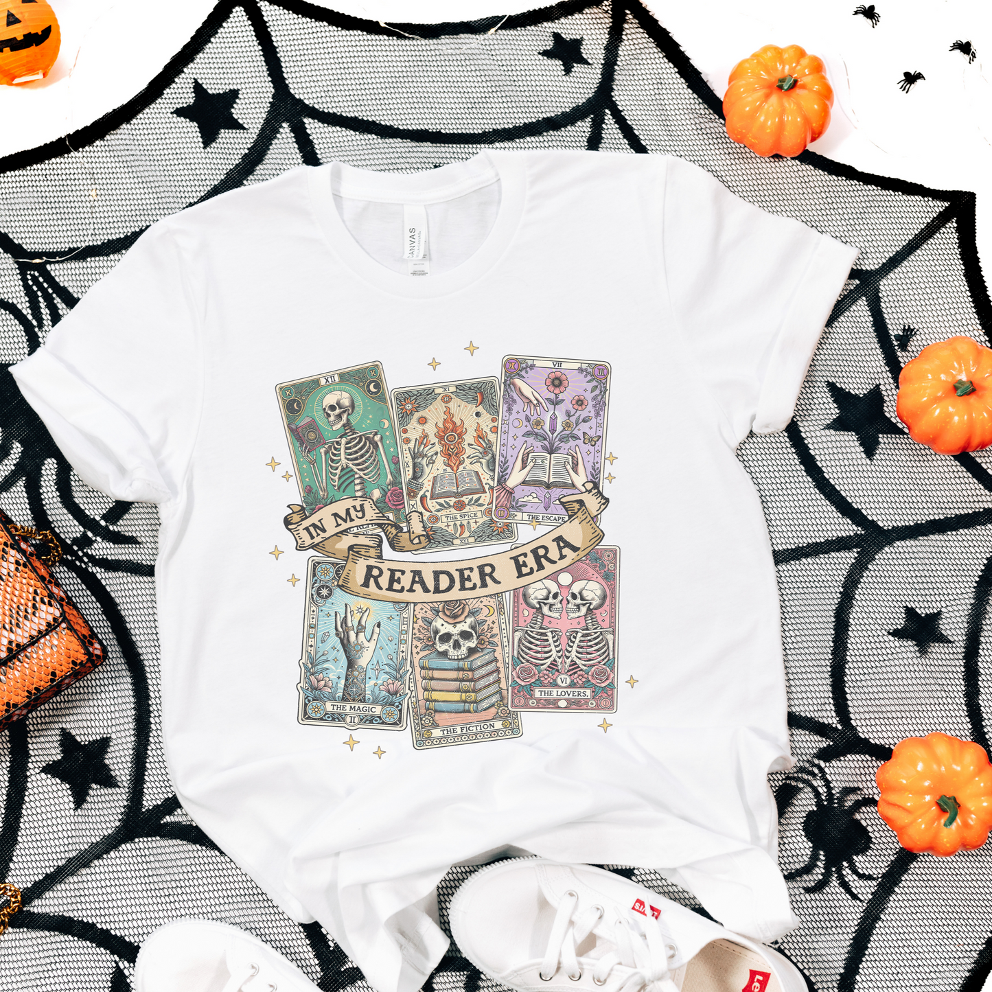 Halloween Tarot Book Club Tee