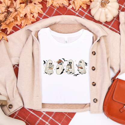 Fourth Wing Ghost Book Tee