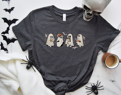 Fourth Wing Ghost Book Tee