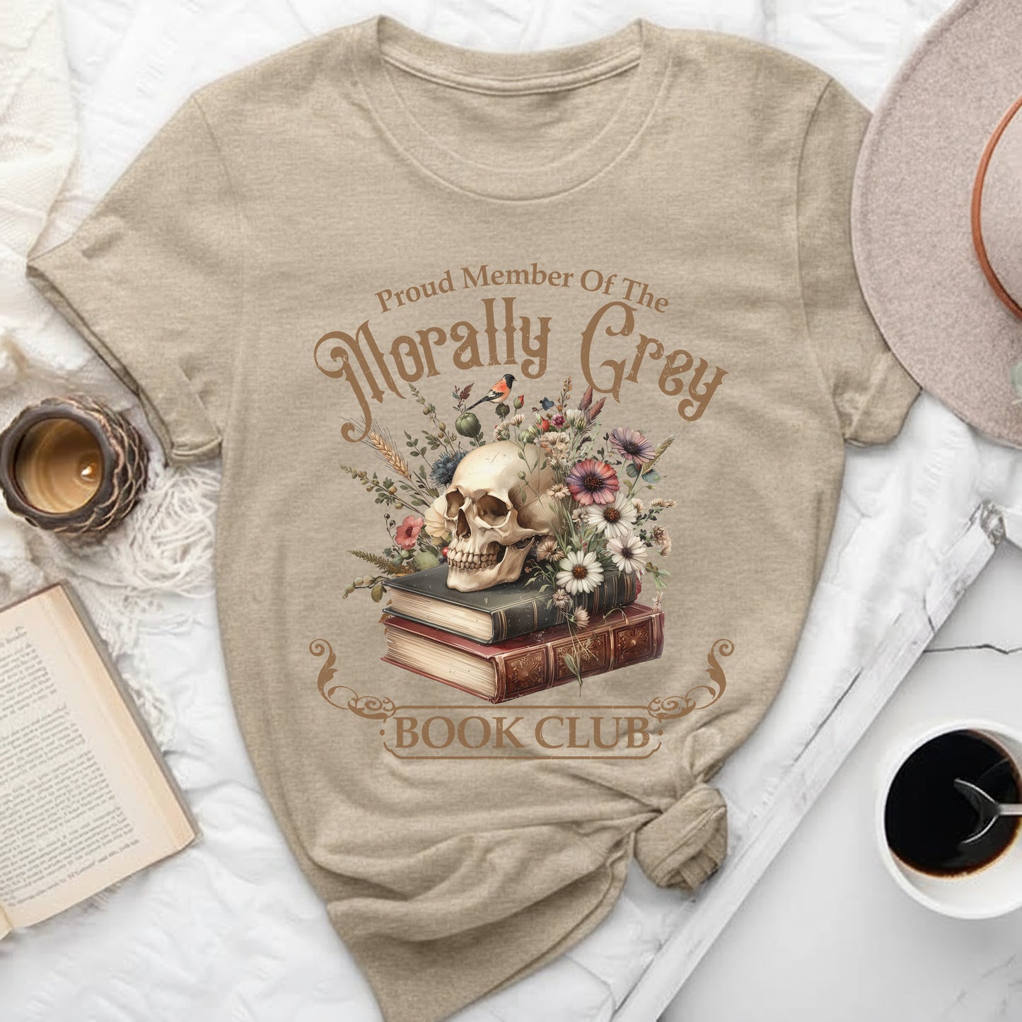 Morally Grey Book Club Tee
