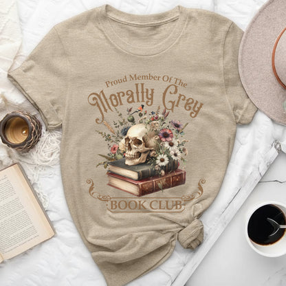 Morally Grey Book Club Tee