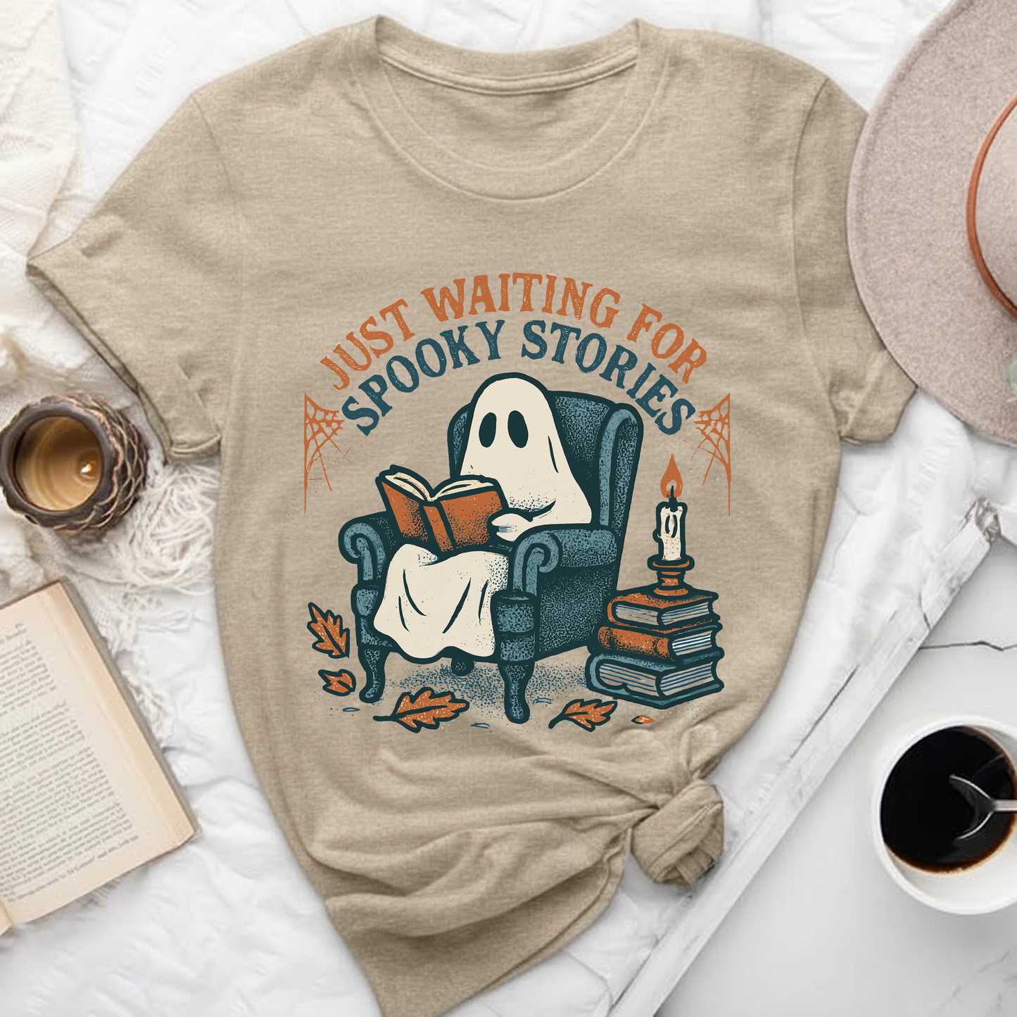 Spooky Stories Ghost Tee