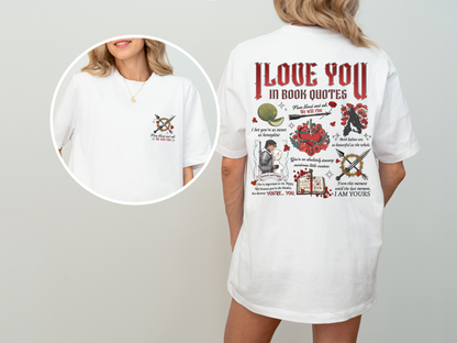 Casteel & Poppy Love Quote Tee