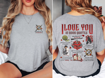 Casteel & Poppy Love Quote Tee